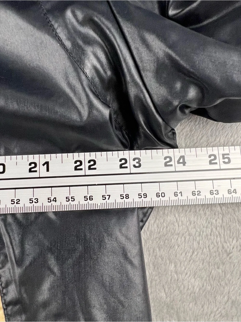 Vintage 70s 80s  Nylon Jacket Silverman’s Lightweight Mens Size XL Terry Black